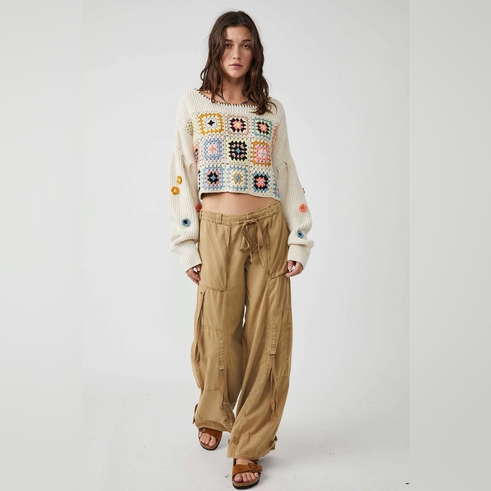 Free people Dahlia Crochet Pullover - Picture 7 of 10